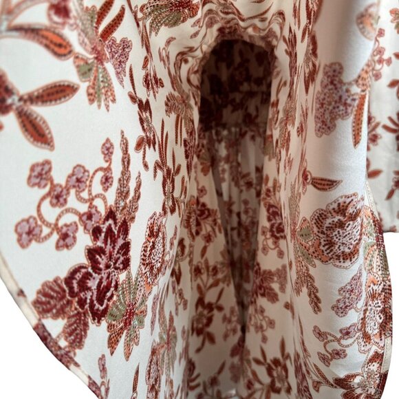 MISA Los Angeles Kara Dress in Falling Floral Satin Made in USA Size XS - Picture 5 of 11